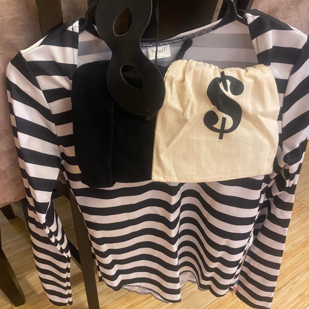 Woman's Small Robber Costume